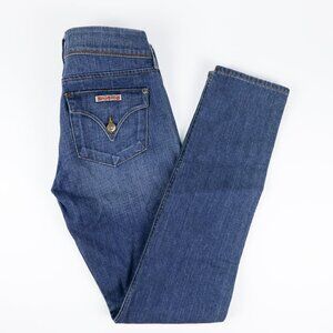 Hudson Collin Flap Skinny Jeans Size 27 Womens - Style: NW422ZAG Blue Denim